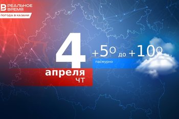 Сегодня в Казани ожидается пасмурная погода