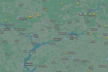 Как выглядит небо над Татарстаном после введения плана «Ковер»