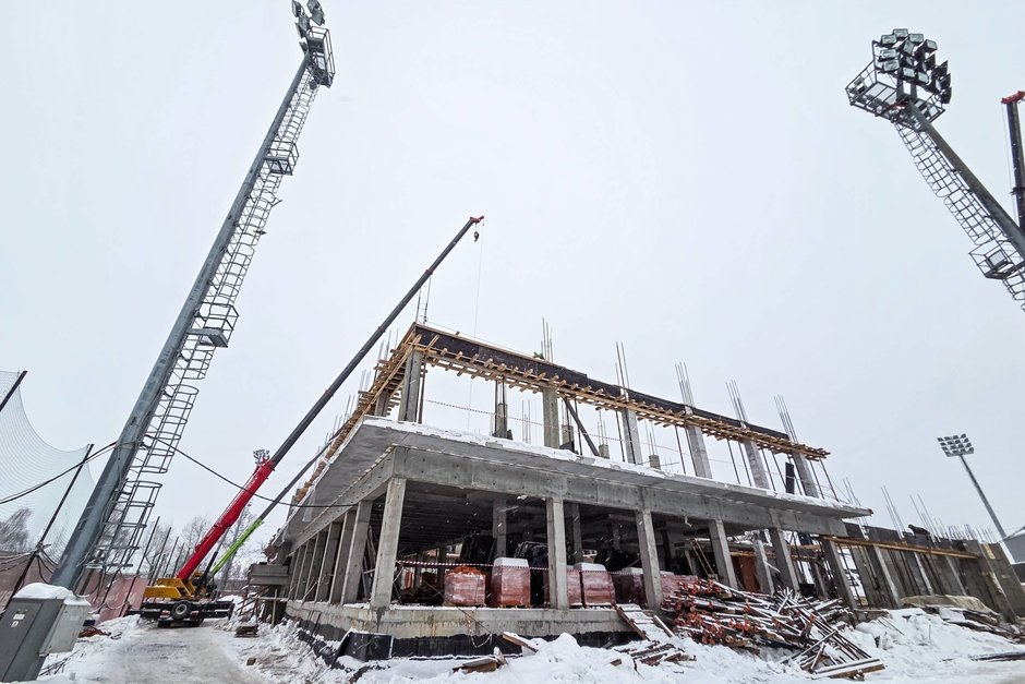 Центр развития футбола в Казани введут в эксплуатацию к 2026 году