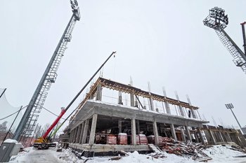 Центр развития футбола в Казани введут в эксплуатацию к 2026 году