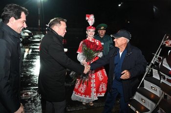 Рустам Минниханов прибыл в Казахстан для деловых встреч в нескольких городах