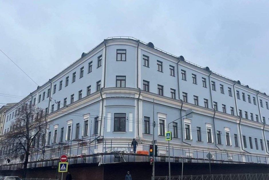 В Казани завершили первую фазу реставрации дома Баумгартена-Щербаковой