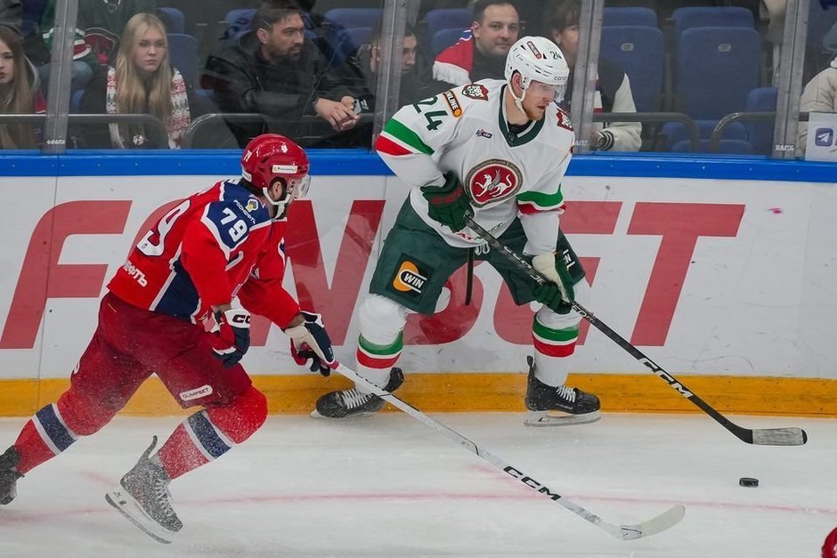 «Ак Барс» победил ЦСКА в Москве в матче КХЛ