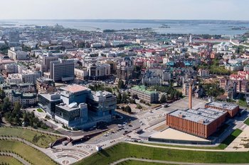 В Казани открыли новую муниципальную парковку возле детского парка «Елмай»