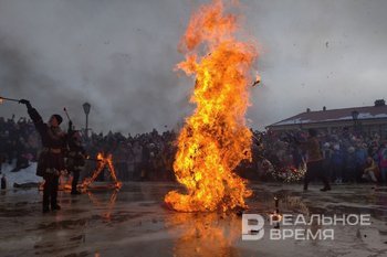 Рекордное количество гостей посетило свияжскую Масленицу