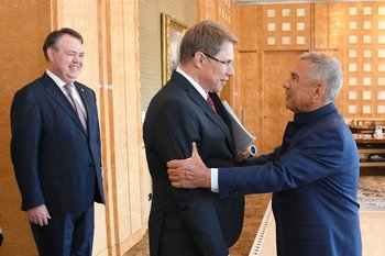 Рустам Минниханов и Михаил Мурашко обсудили развитие здравоохранения Татарстана