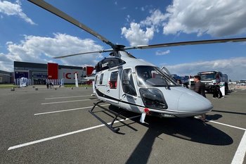 Росгвардия передала КНИТУ-КАИ действующий вертолет «Ансат» для обучения студентов