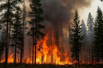 В России за сутки потушено 18 лесных пожаров