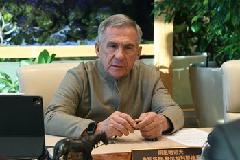 Рустам Минниханов обсудил сотрудничество с китайской компанией SANY