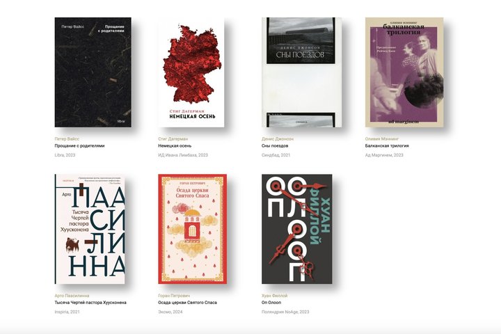 «Ясная Поляна» объявила номинантов на премию «Пропущенные шедевры»