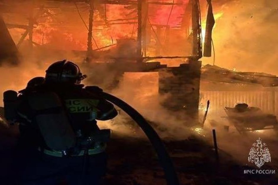 В пожаре в Тукаевском районе погибло два человека