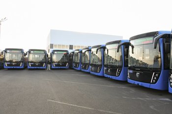 Набережные Челны получили новую партию из 50 автобусов НЕФАЗ