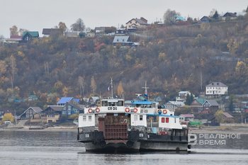Паромная переправа Казань — Верхний Услон будет закрыта 9 мая с 8.30 до 12.00