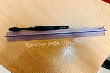 В Челнах у 13-летней девочки из желудка удалили 19-сантиметровую зубную щетку