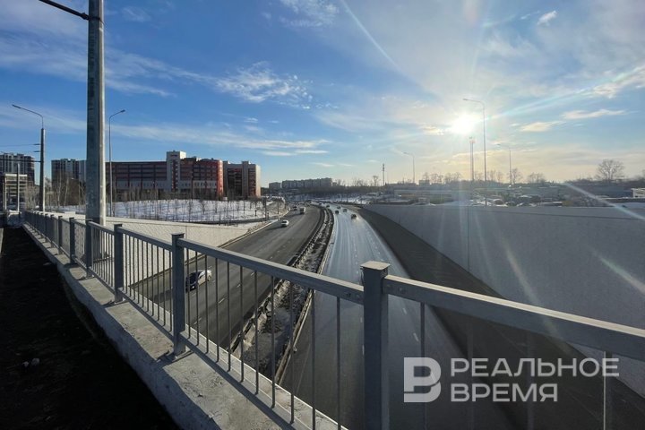 В Казани продлили ограничение движения по Аметьевской магистрали до конца года