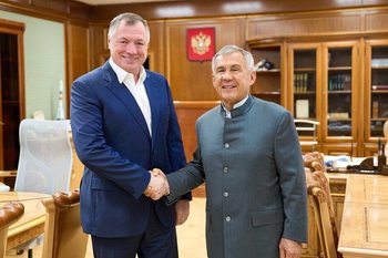 Минниханов и Хуснуллин обсудили строительные проекты Татарстана и подготовку к KazanForum