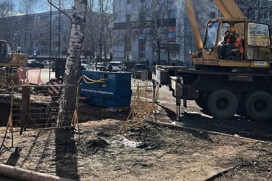 В Набережных Челнах обновляют инженерные сети 31‑го микрорайона — готовность 85%