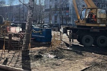 В Набережных Челнах обновляют инженерные сети 31‑го микрорайона — готовность 85%