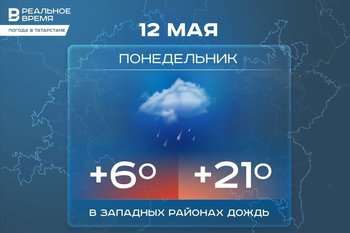 Сегодня в Татарстане ожидается до +21 градуса