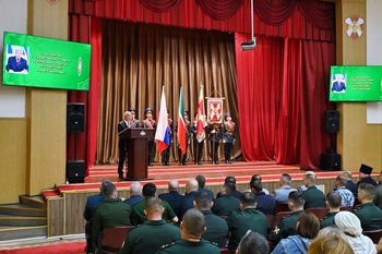 Казанскому отряду специального назначения «Барс» вручили орден Жукова