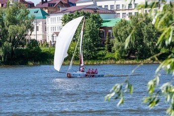 В Казани в преддверии Дня семьи, любви и верности прошел фестиваль сап-культуры