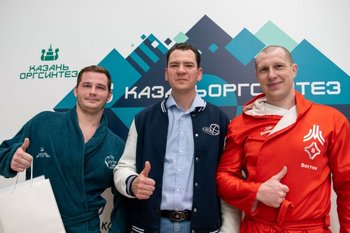 Лучшие игроки полуфинала чемпионата России по водному поло получили призы от ПАО «Казаньоргсинтез»