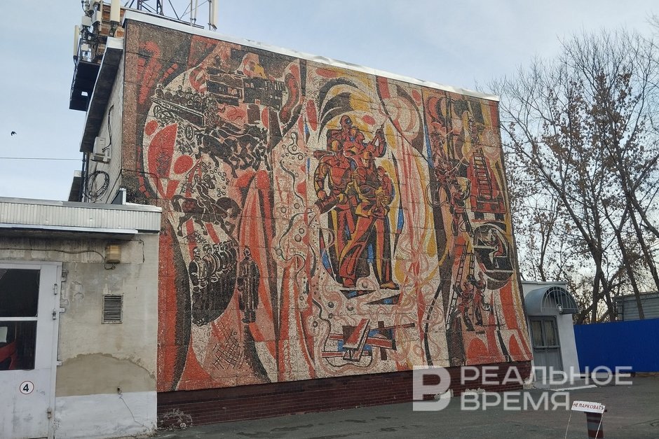 Мозаику «Будни пожарных» в Казани первой возьмут под защиту государства