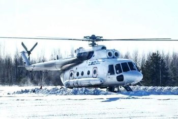 В Приамурье прибыл вертолет Ми-8МТВ-1, произведенный в Казани