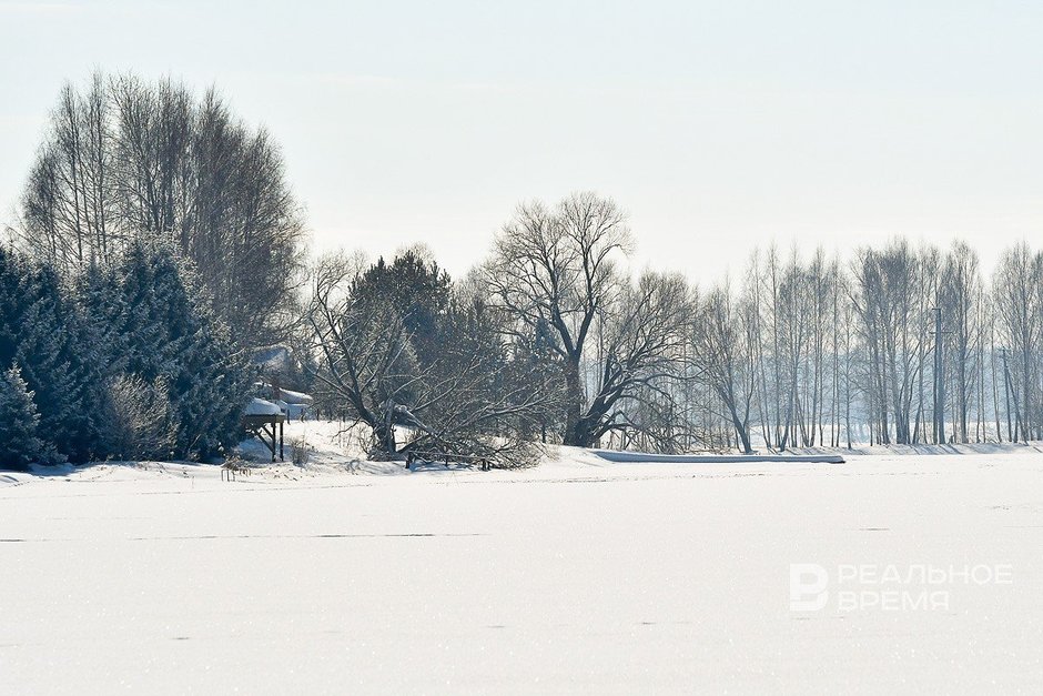 Сегодня в Татарстане местами ожидается метель и до -24 градусов