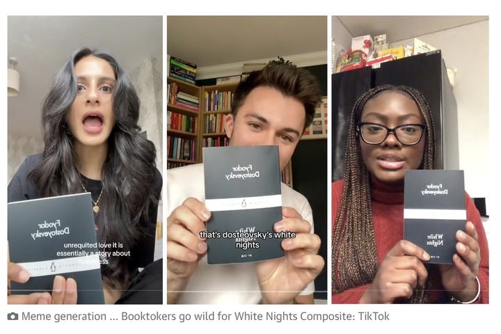 «Белые ночи» Федора Достоевского «взорвали» британский TikTok