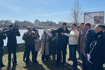 Расчистка Мелекески в Челнах идет по графику