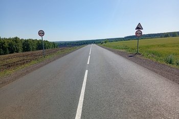 В Татарстане отремонтировали дорогу в Бавлинском районе за 45,4 млрд рублей