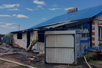 В Елабужском районе Татарстана женщина спасла дочь и внука из горящей квартиры