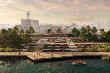 В Казани показали эскизы будущей третьей очереди набережной Кабана