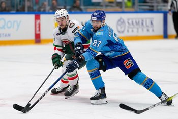 «Ак Барс» в Астане обыграл «Барыс» в матче чемпионата КХЛ
