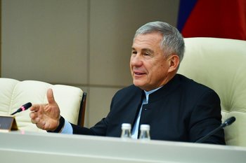 Рустам Минниханов прибыл в Минск на международную выставку «Иннопром»