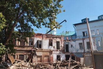 В Казани началась реставрация исторического здания усадьбы Халитовых