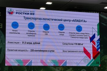 Завершить строительство транспортно-логистического центра «Алабуга» планируют в 2026 году