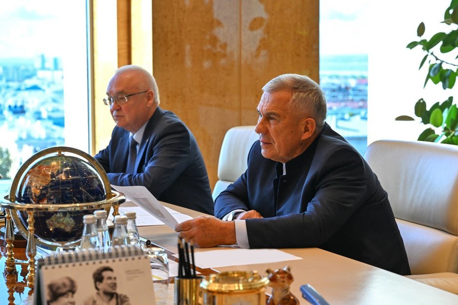 Минниханов обсудил обеспечение безопасности граждан с заммнистра внутренних дел России