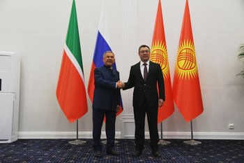 Минниханов и Жапаров обсудили сотрудничество и сохранение снежного барса