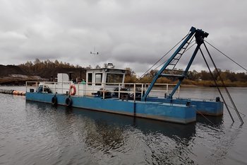 Суд взыскал с жителя Удмуртии 13 миллионов за незаконную добычу песка в Каме в районе Нижнекамска