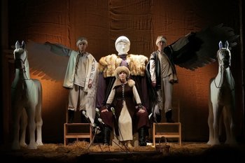 Ильнур Гарифуллин представил «Сак-Сок» в Мензелинском театре как древнетюркский эпос