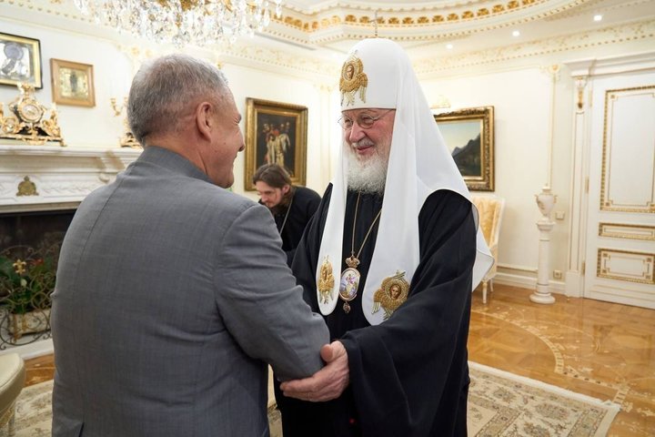 Патриарх Кирилл прибыл в Казань