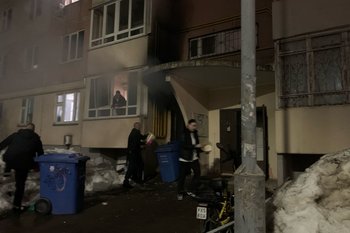 В Казани в доме на ул. Абсалямова произошел пожар