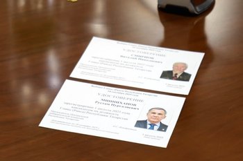 ЦИК Татарстана зарегистрировала Минниханова и Смирнова кандидатами в раисы республики