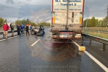 В Татарстане на трассе М-7 произошла смертельная авария