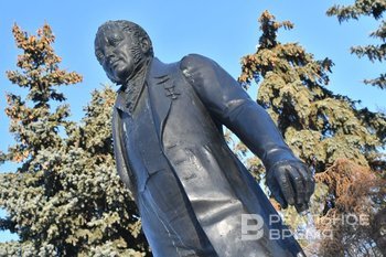 В Фуксовском саду в Казани продолжаются ремонтные работы