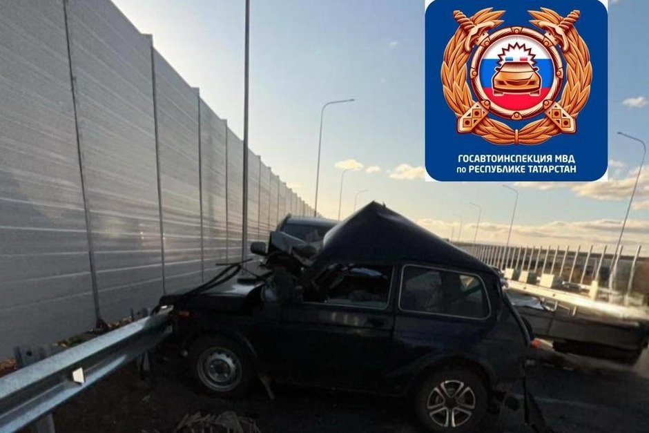 Два человека погибли в ДТП в Лаишевском районе Татарстана