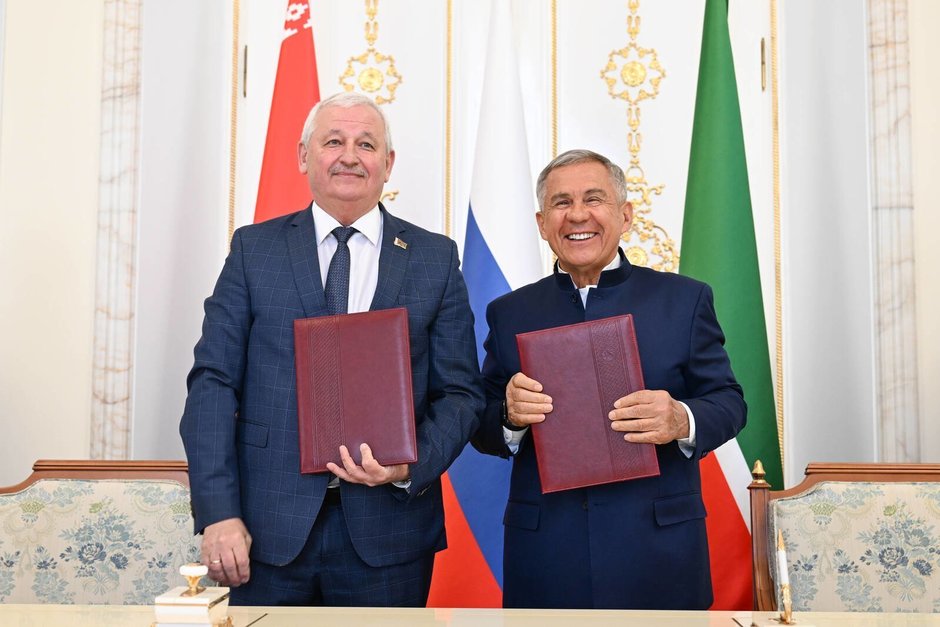 Татарстан и Брестская область подписали соглашение о сотрудничестве