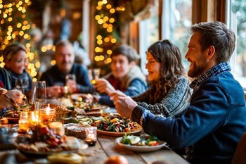 Исследование: россияне хотят коротких новогодних каникул и оливье